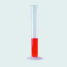 Measuring cylinders, PP, tall form, class B, embossed graduations