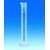 Graduated cylinder, PP, class B, blue graduations, tall form