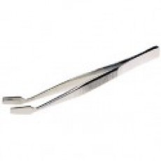 Tweezers with flat tips curves Falc model 180.3511.27